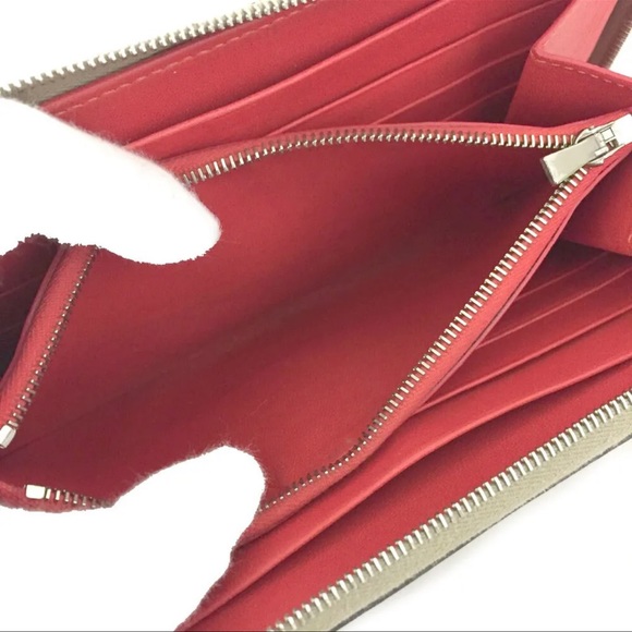 CELINE Logo Zippy Zip Around Long Wallet /1E6604 - Picture 4 of 8